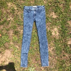 HOLLISTER acid wash jeans